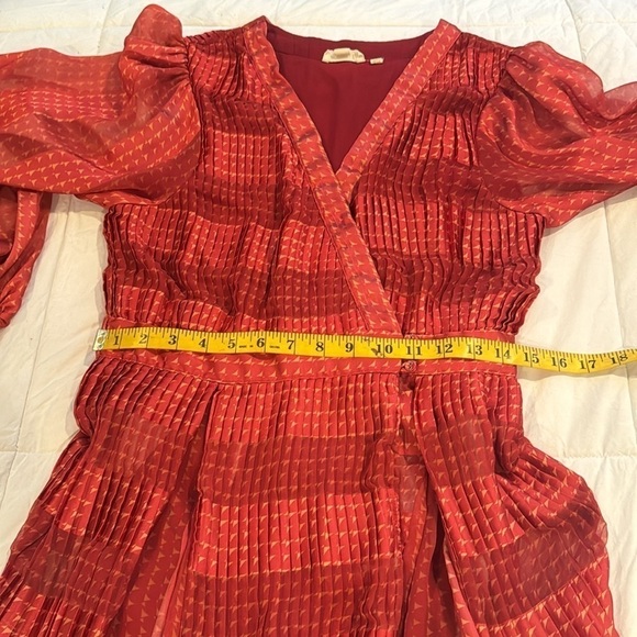 Let me be Anthropology maxi dress like a burnt orange - Picture 6 of 7